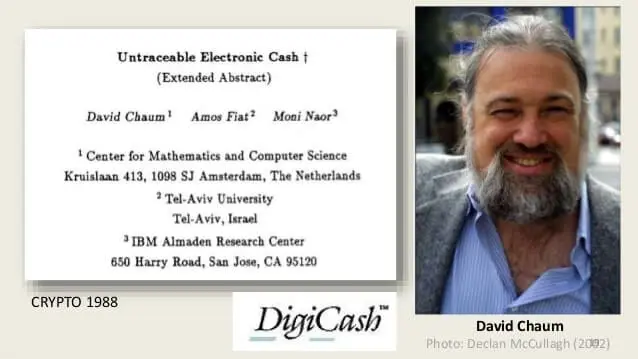 David Chaum (DigiCash)