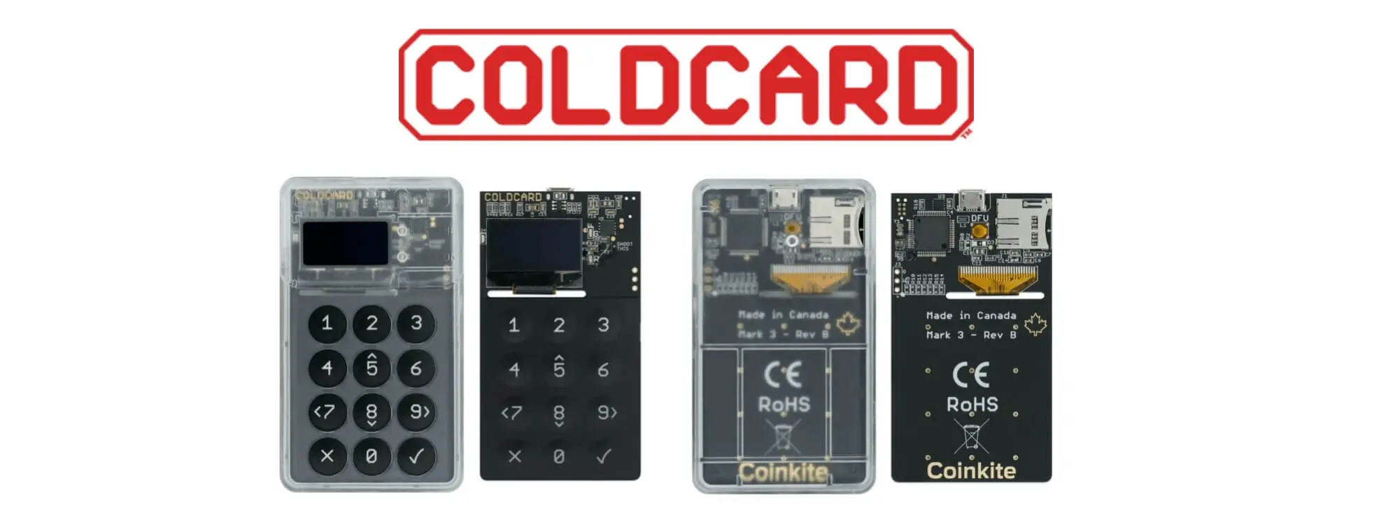 Transparent Coldcard MK4